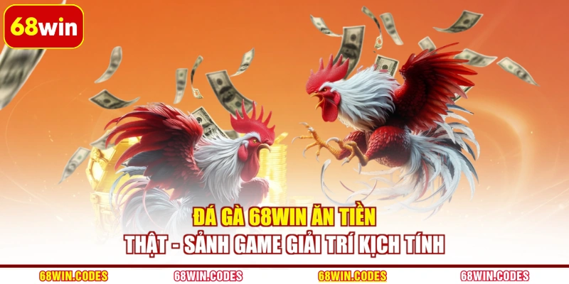 Đá Gà 68WIN Ăn Tiền Thật - Sảnh Game Giải Trí Kịch Tính