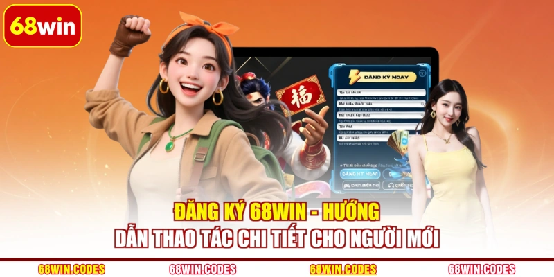 Đăng Ký 68WIN - Hướng Dẫn Thao Tác Chi Tiết Cho Người Mới
