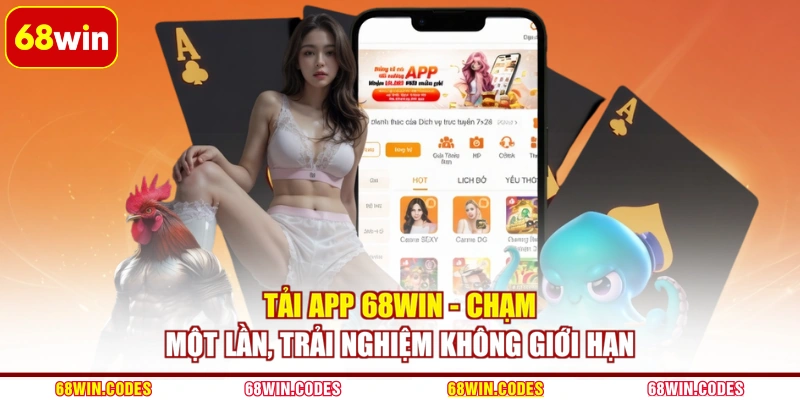 Tải App 68WIN - Chạm Một Lần, Trải Nghiệm Không Giới Hạn