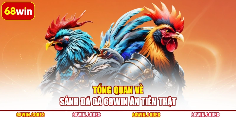 Tổng quan về sảnh đá gà 68WIN ăn tiền thật