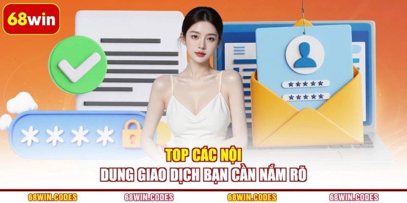 Top các nội dung giao dịch bạn cần nắm rõ